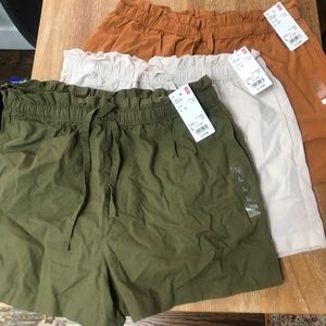 3 FOR 1! NWT Uniqlo Relaxed Shorts
